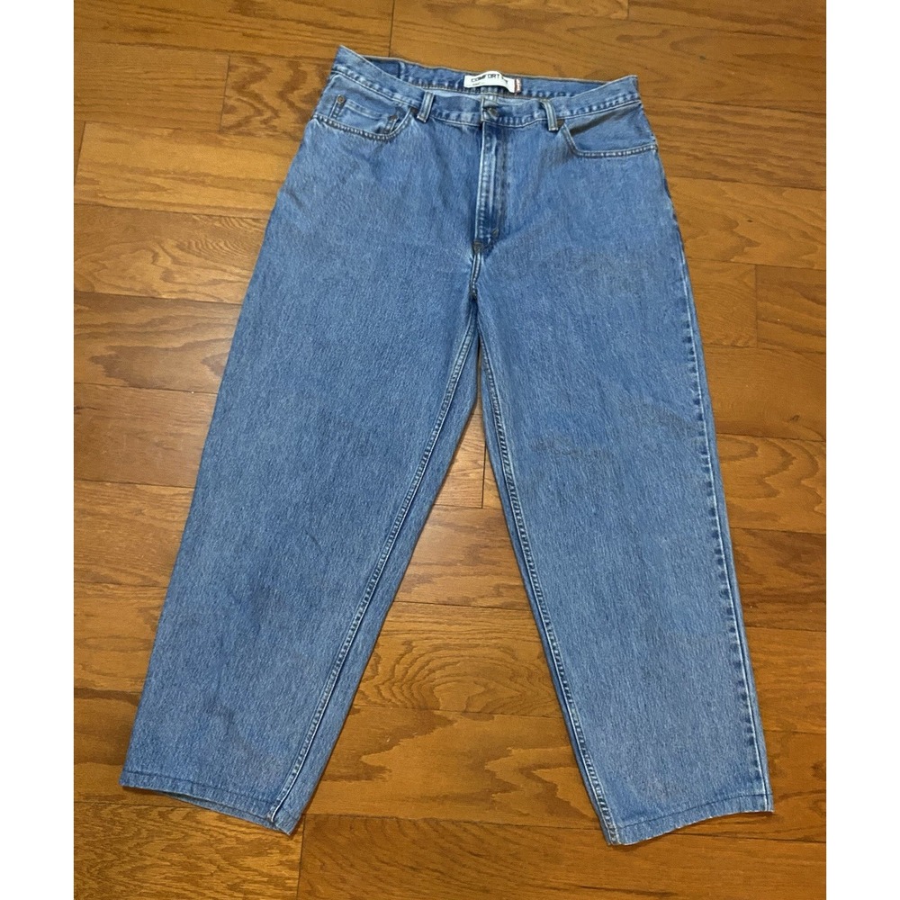 Levi 560 Jeans Mens 36x32 Wide Leg Blue Comfort Fit Denim Excellent Condition